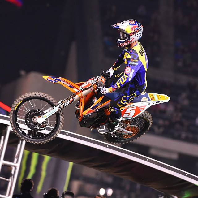 Supercross Ryan Dungey Takes First Supercross Victory of the Season